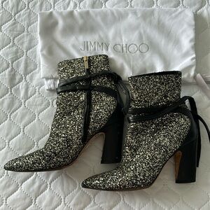 Jimmy Choo Women’s Sparkling Ankle Boots